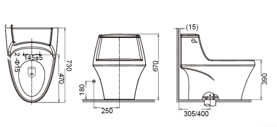 Bồn Cầu C21120XUW-3CA-ENG